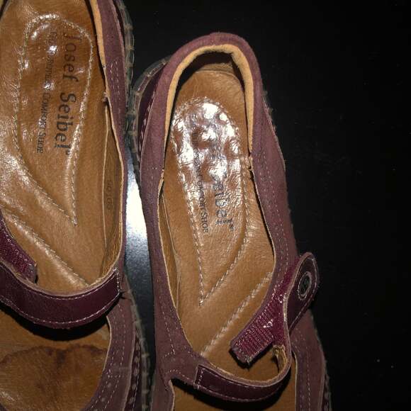 Josef Seibel Fergey 80 Mary Jane Flats in Cognac - Picture 3 of 5